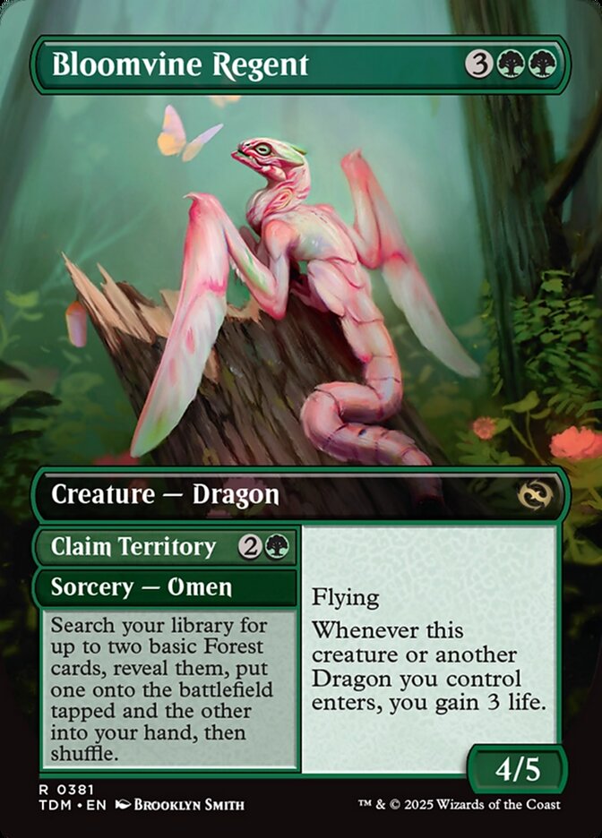 Bloomvine Regent // Claim Territory // Bloomvine Regent