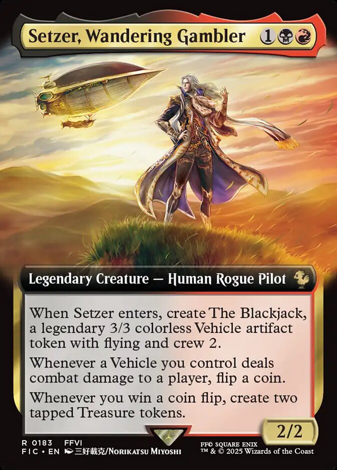 Setzer, Wandering Gambler