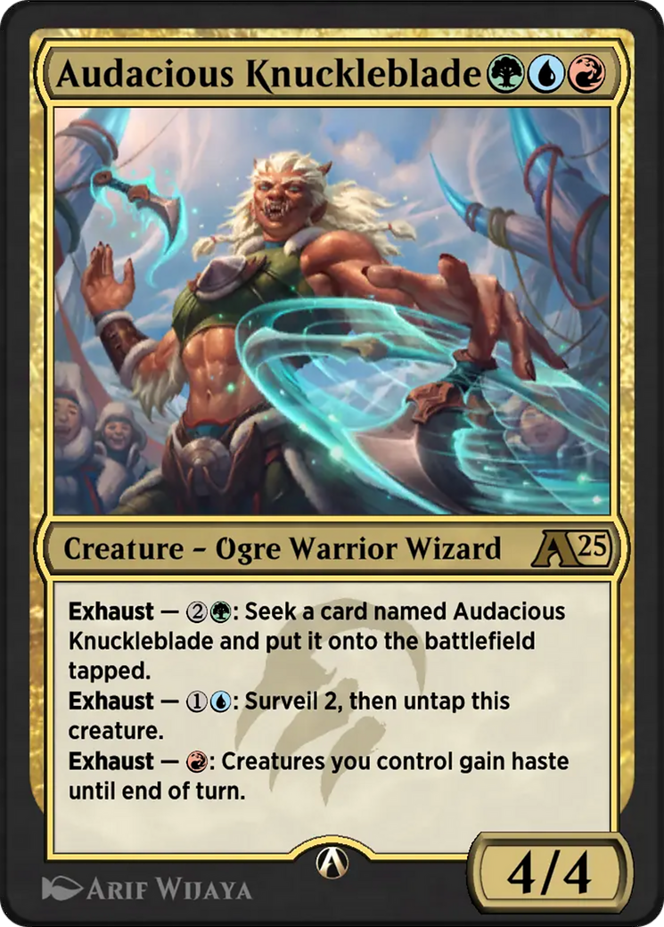 Audacious Knuckleblade