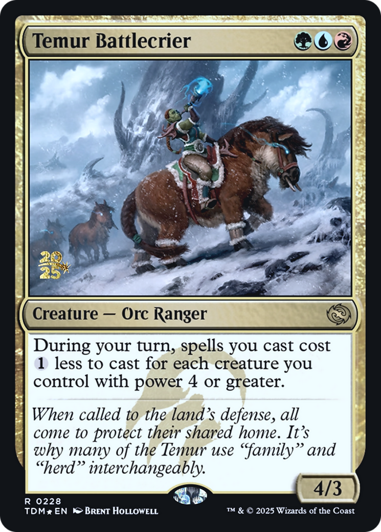 Temur Battlecrier