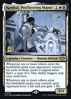 Kambal, Profiteering Mayor