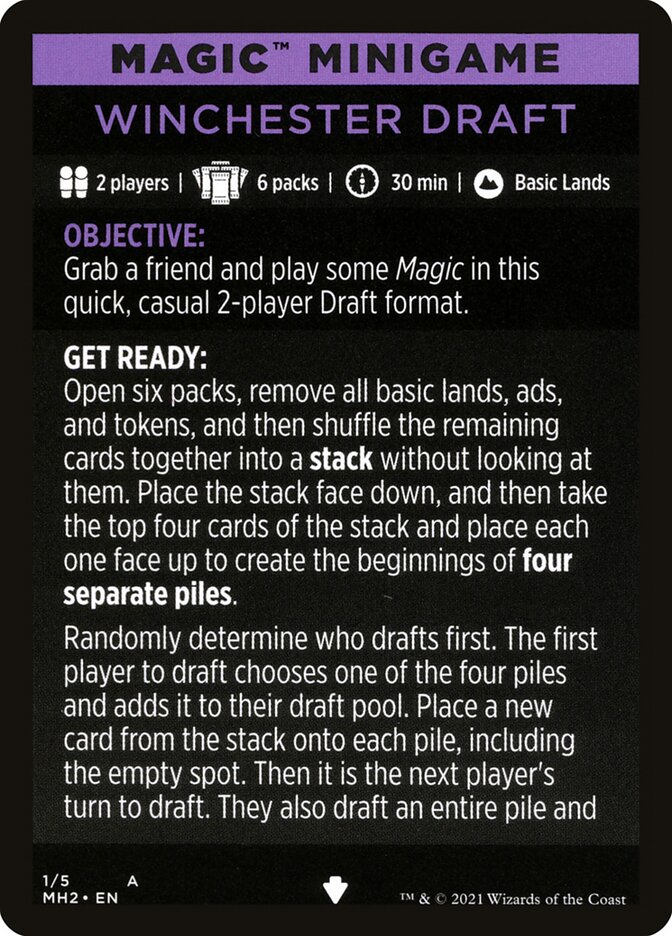 Winchester Draft