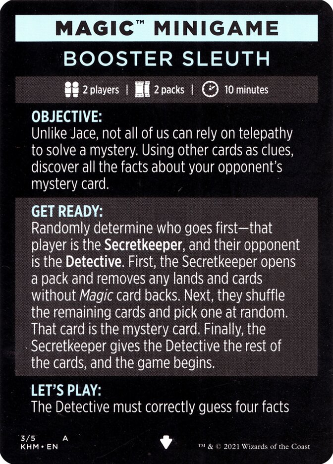 Booster Sleuth