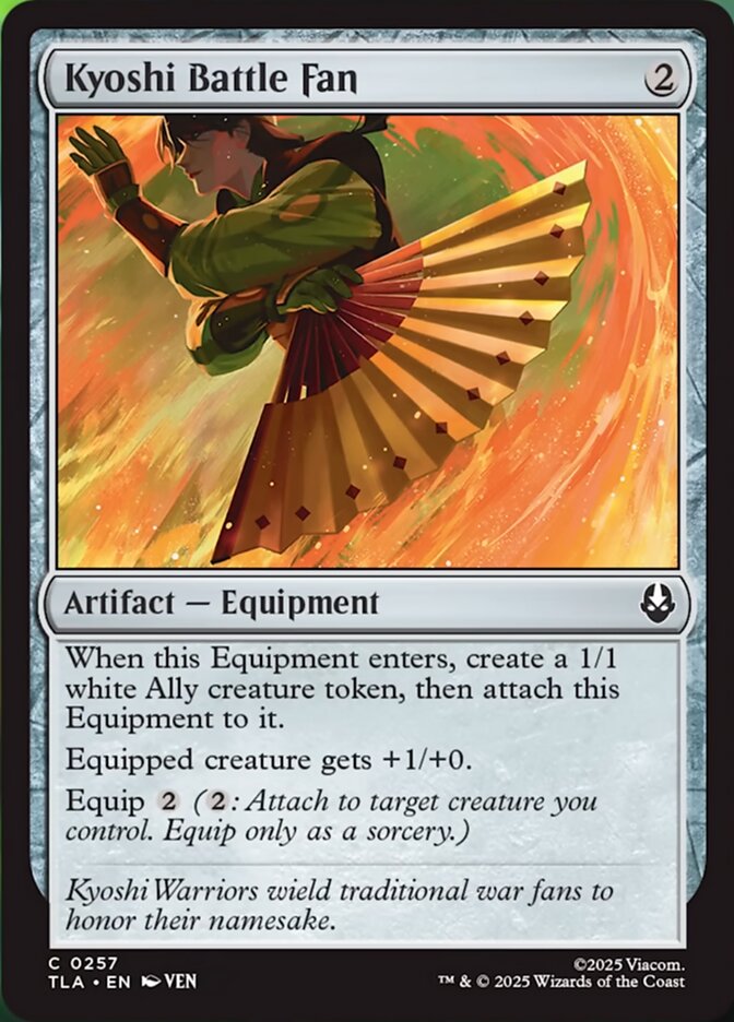Kyoshi Battle Fan
