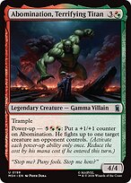 Abomination, Terrifying Titan