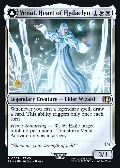 Venat, Heart of Hydaelyn // Hydaelyn, the Mothercrystal