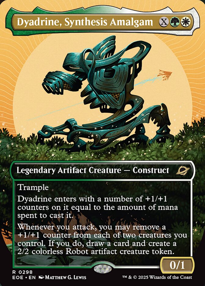 Dyadrine, Synthesis Amalgam