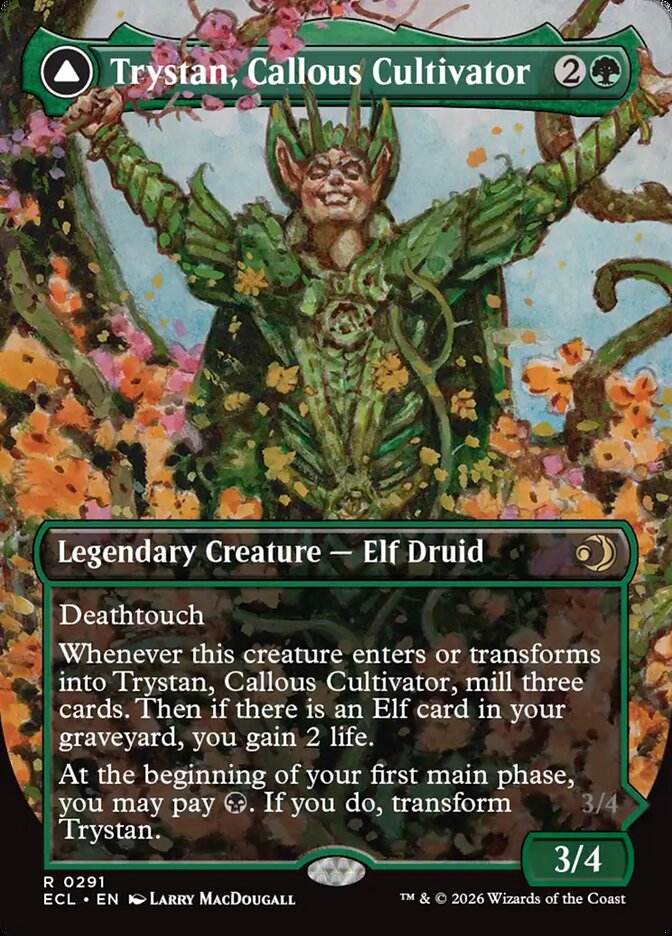 Trystan, Callous Cultivator