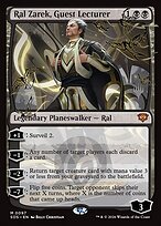 Ral Zarek, Guest Lecturer