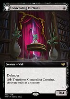 Concealing Curtains