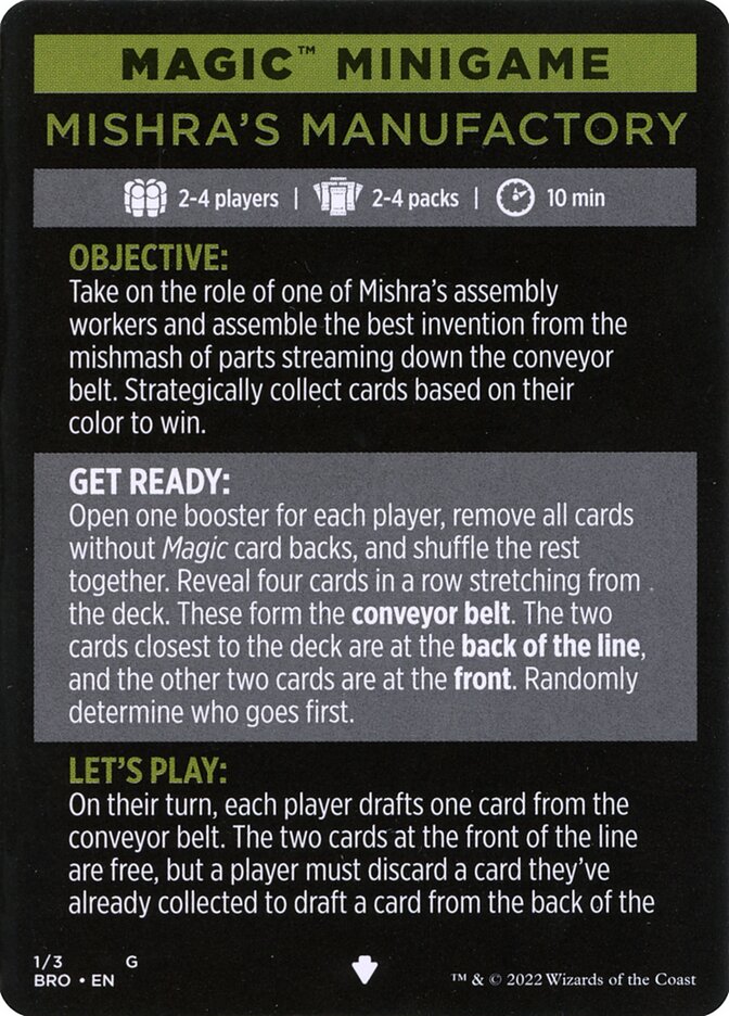 Mishra's Manufactory