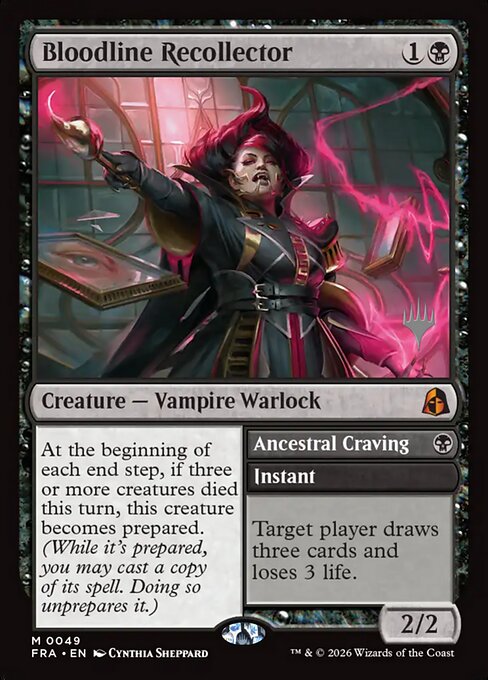Bloodline Recollector // Ancestral Craving