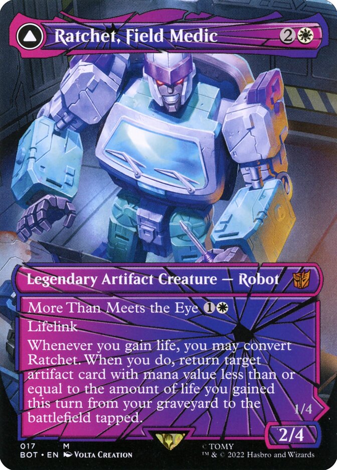 Ratchet, Field Medic
