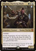 Shanna, Purifying Blade