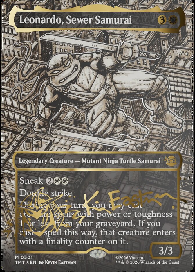Leonardo, Sewer Samurai