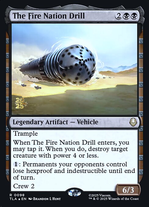 The Fire Nation Drill