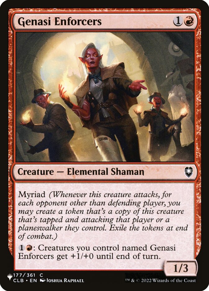 Genasi Enforcers