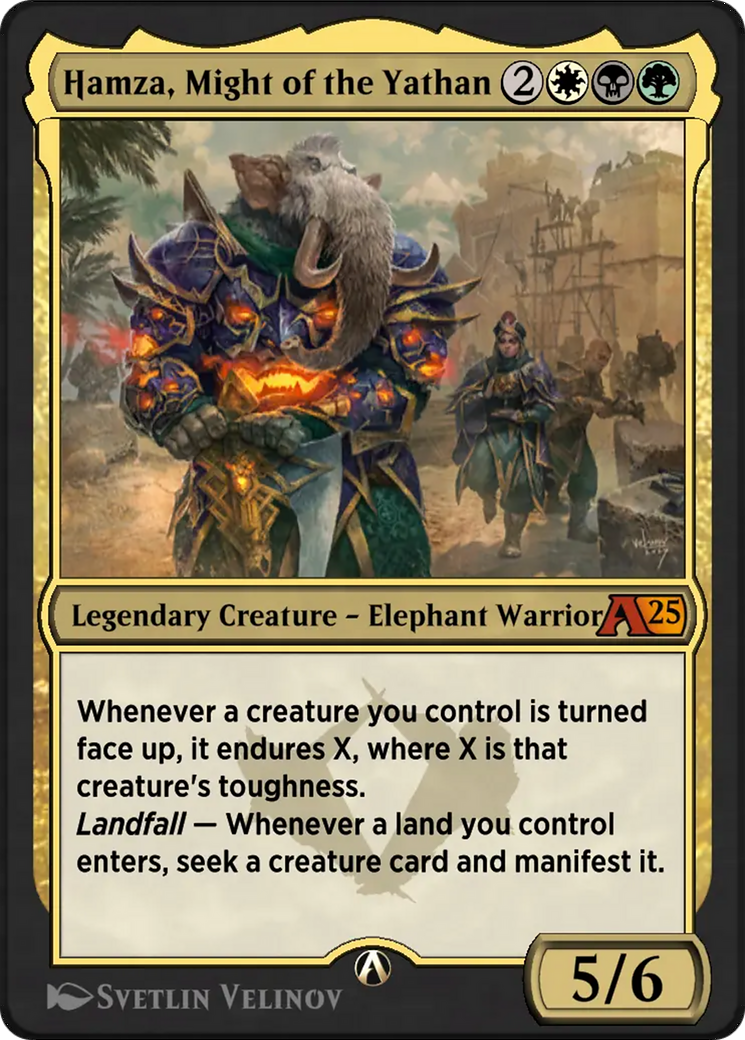 Hamza, Might of the Yathan