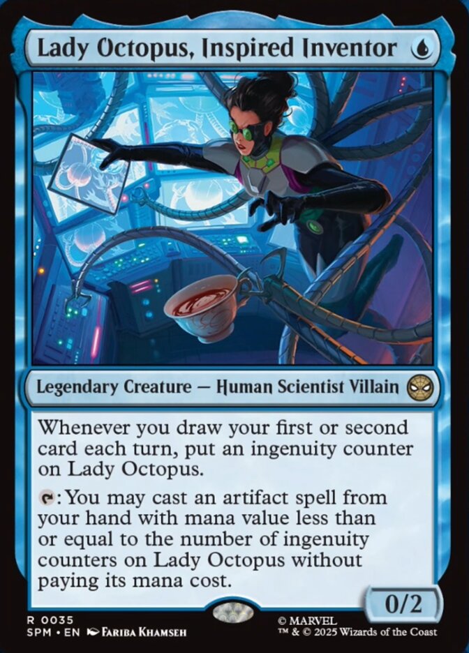 Lady Octopus, Inspired Inventor