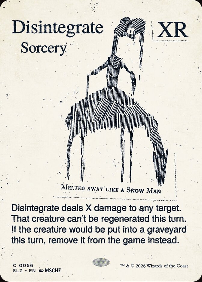 Disintegrate