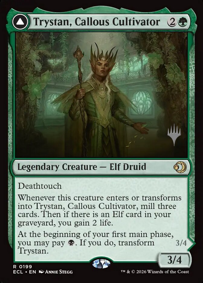Trystan, Callous Cultivator