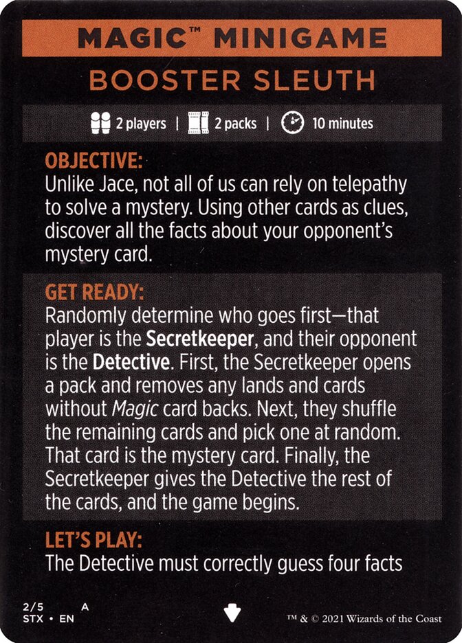 Booster Sleuth