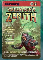 Green Sun's Zenith