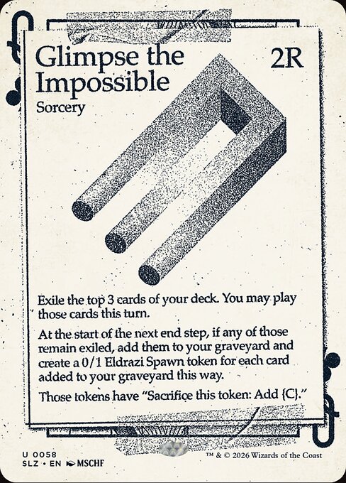 Glimpse the Impossible