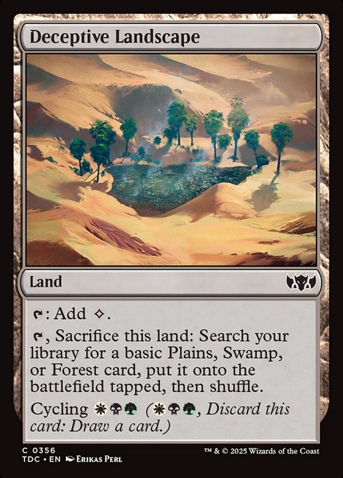Deceptive Landscape