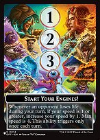 Start Your Engines!