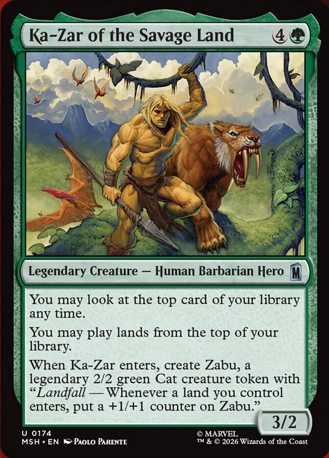 Ka-Zar of the Savage Land