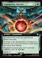 Summoning Materia