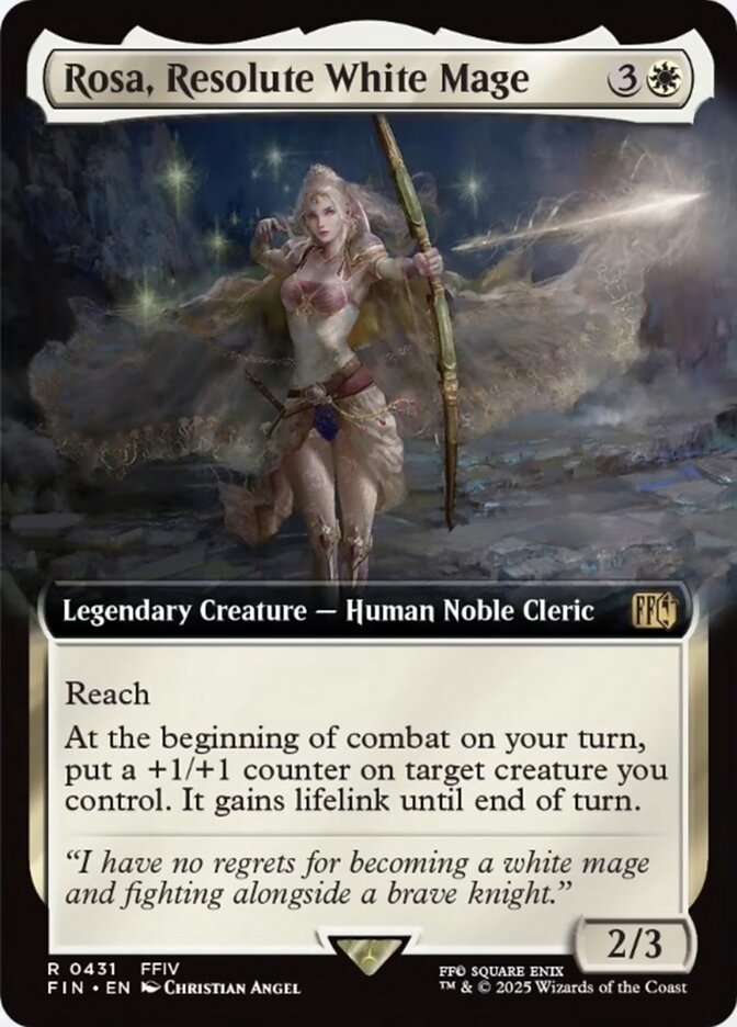 Rosa, Resolute White Mage