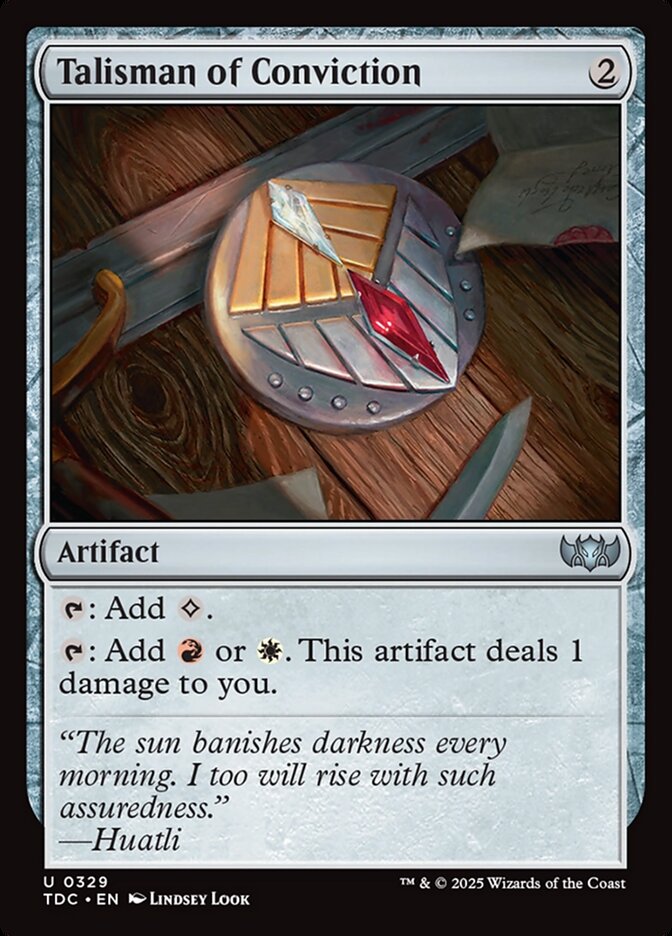 Talisman of Conviction